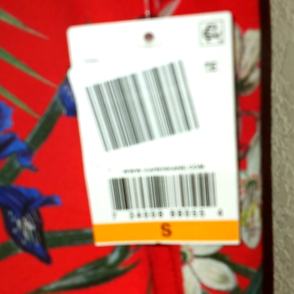 Karen Kane Floral Cold Shouldered Blouse - Picture 7 of 16